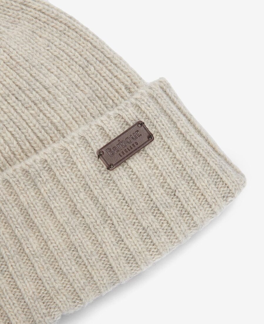 Barbour Carlton Beanie- Light Grey