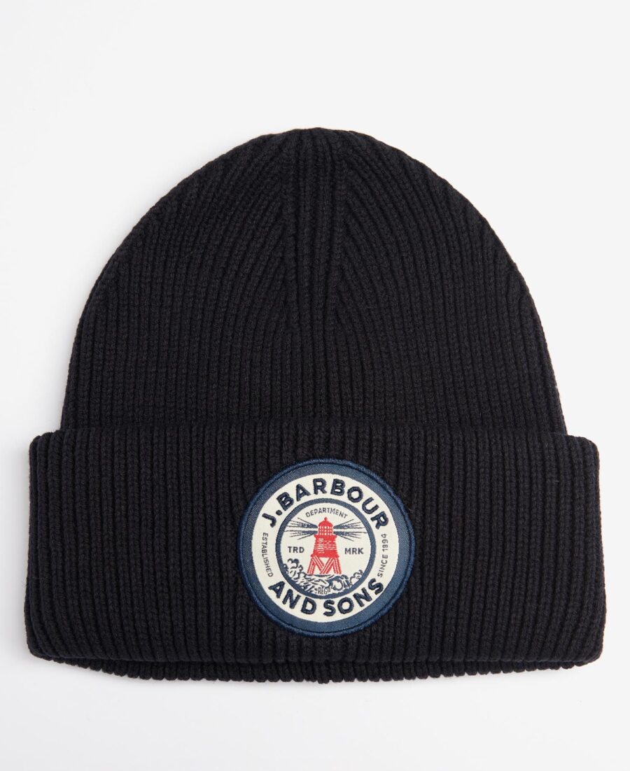 Barbour Dunford Beanie-Navy