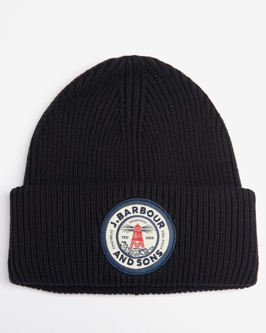 Barbour Dunford Beanie-Navy