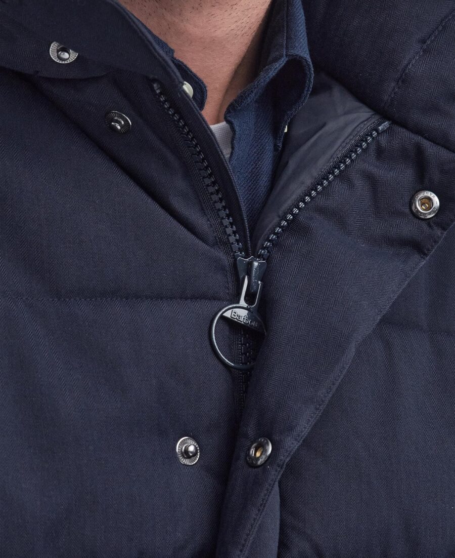 Barbour Brampton Puffer Jacket- Dark Navy