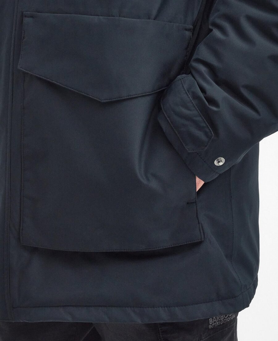 B.Intl Harwick Waterproof Jacket- Classic Black