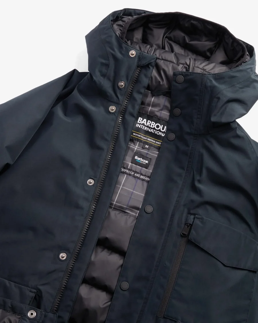 B.Intl Harwick Waterproof Jacket- Classic Black