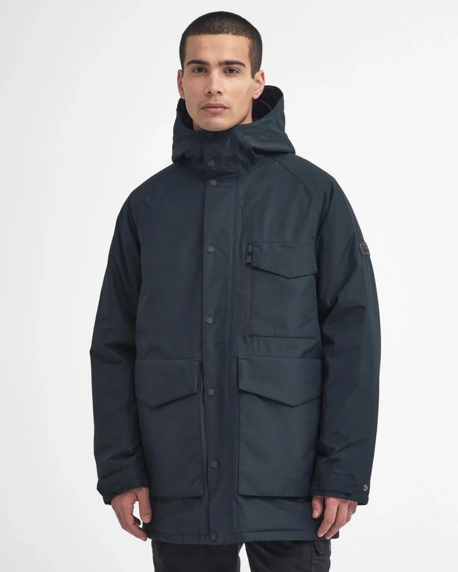 B.Intl Harwick Waterproof Jacket- Classic Black