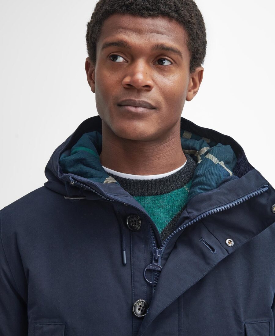 Barbour Winter Beaufort Waterproof Parka-Classic Navy