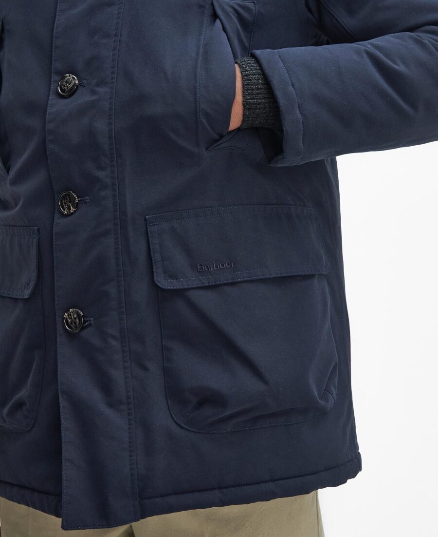 Barbour Winter Beaufort Waterproof Parka-Classic Navy