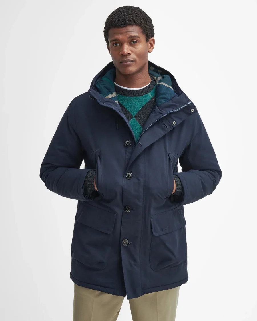 Barbour Winter Beaufort Waterproof Parka-Classic Navy