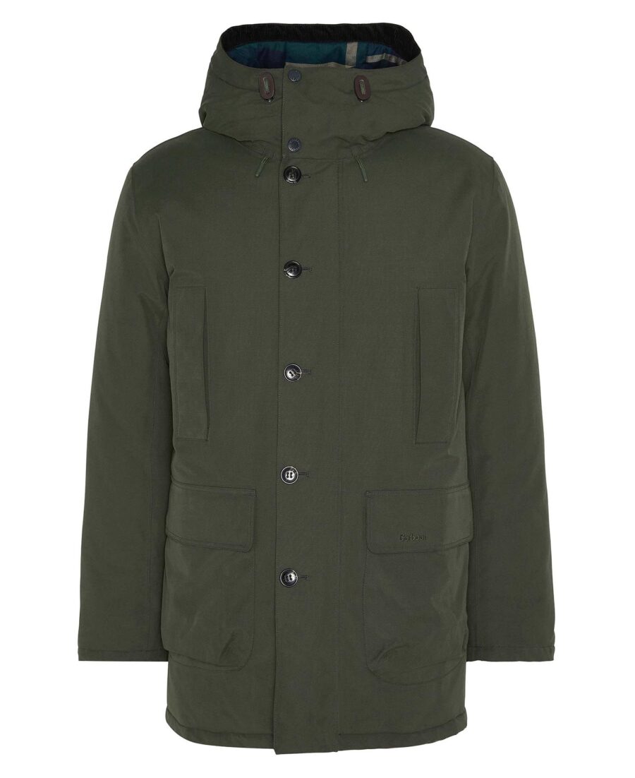 Barbour Winter Beaufort Waterproof Parka-Sage